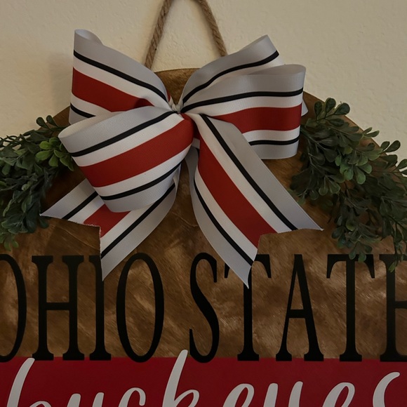 Ohio state Buckeyes door hanger - Picture 4 of 4
